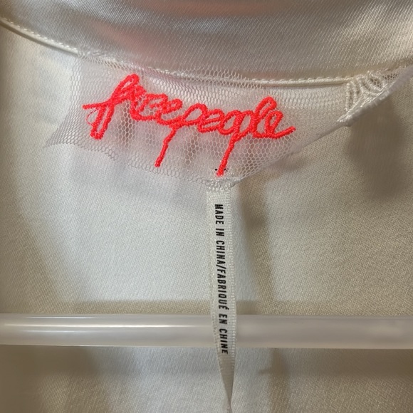 BRAND NEW FreePeople White Long Dress - Picture 2 of 5